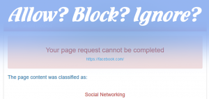 Ignored Categories