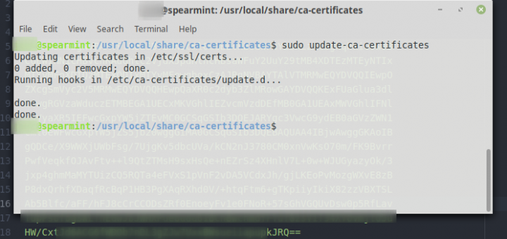 SSL Certs for the Linux Command Line